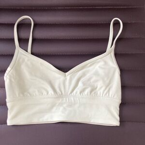 lululemon Align Sweetheart Bra Light Support A/B Cup in Green Palm Court